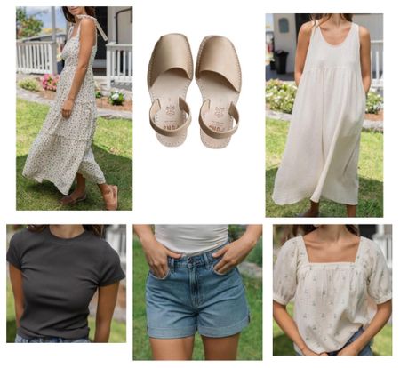 Neuflora May Collection is live at 11am!! I just placed my order, grabbed the first dress and the brown sandals (my favorites- if in between sizes, size down!). Sharing a few others that I love too, below! Message me for my link!

1. https://www.neuflora.com/collections/may-collection/products/henrietta-dress?sca_ref=3448091.aaXpVVusFm
2. https://www.neuflora.com/collections/may-collection/products/pons-classic-tan?sca_ref=3448091.aaXpVVusFm
3. https://www.neuflora.com/collections/may-collection/products/cloverland-dress?sca_ref=3448091.aaXpVVusFm
4. https://www.neuflora.com/collections/may-collection/products/lillian-tee-grey?sca_ref=3448091.aaXpVVusFm
5. https://www.neuflora.com/collections/may-collection/products/emerson-shorts?sca_ref=3448091.aaXpVVusFm
6. https://www.neuflora.com/collections/may-collection/products/marisol-blouse?sca_ref=3448091.aaXpVVusFm

#LTKFindsUnder100 #LTKSeasonal #LTKStyleTip