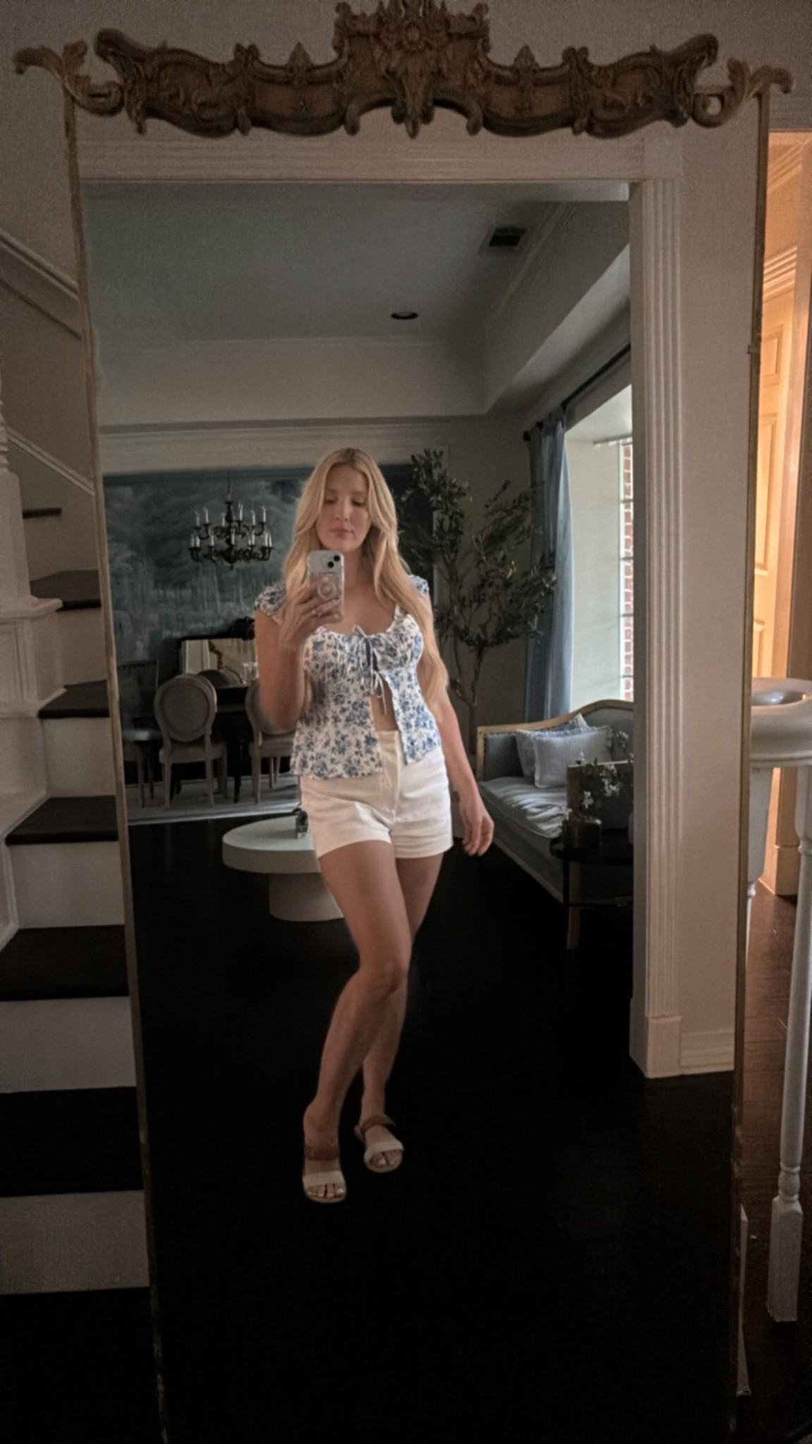 t. The floral top is under $11 and the white shorts are a summer staple I reach for again and again 😍

#LTKStyleTip #LTKSeasonal #LTKBeauty