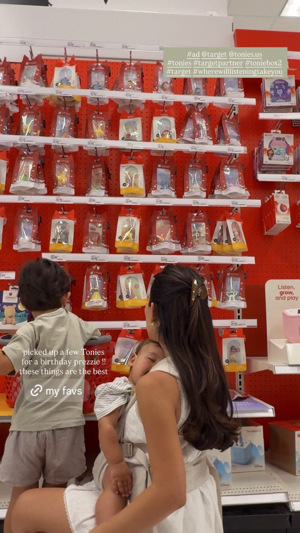 #ad the perfect last minute gift for littles 🤍 

@target @tonies.us #target #targetpartner #tonies #toniebox2 #wherewilllisteningtakeyou

#LTKBaby #LTKKids