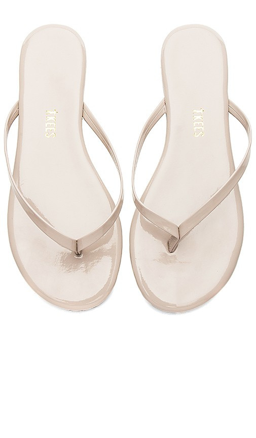 TKEES Glosses Flip Flop in Custard. Size 6 | Revolve Clothing (Global)