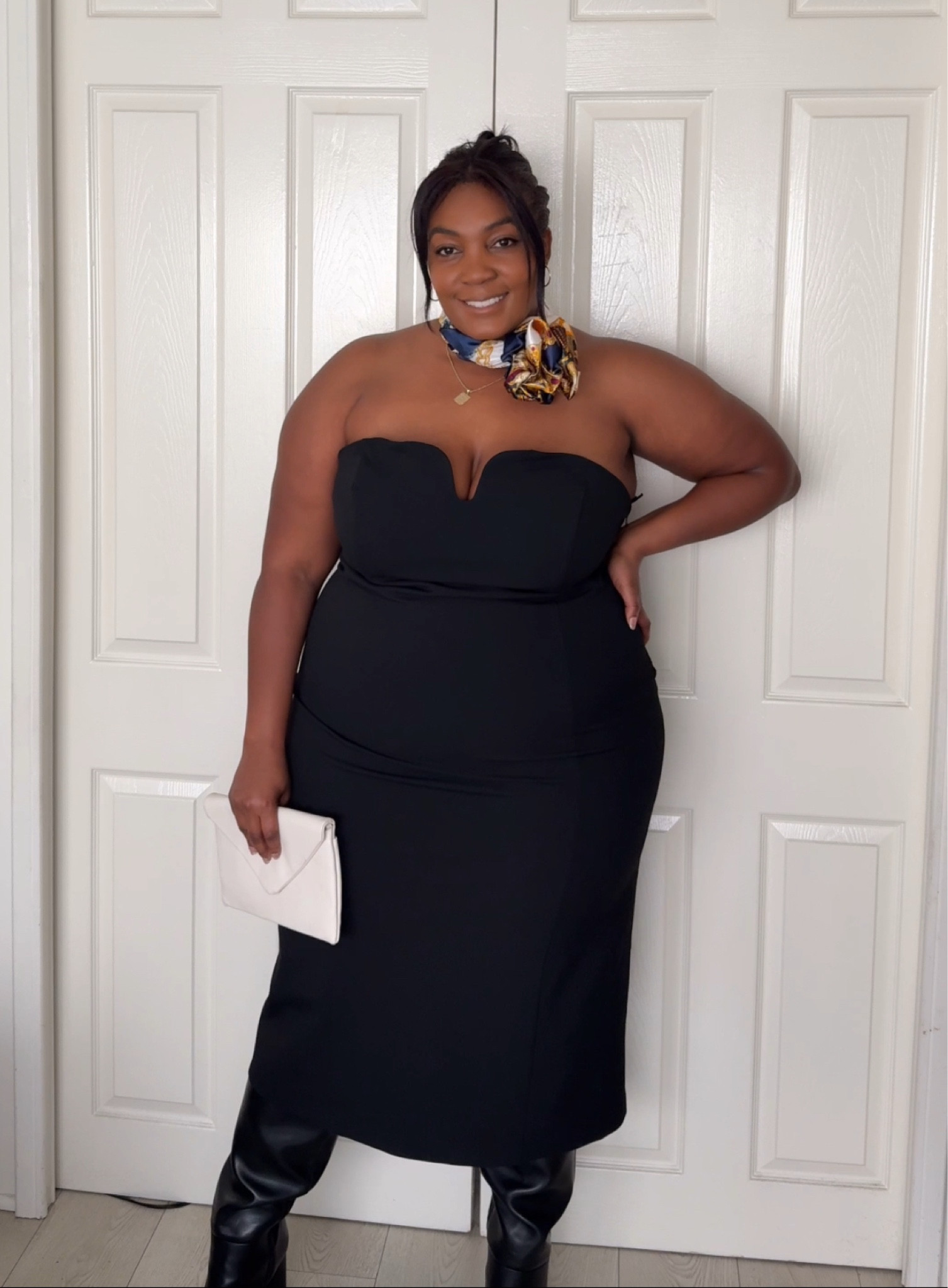 Fall dress with a pop of color for almost any event.

#LTKStyleTip #LTKPlusSize