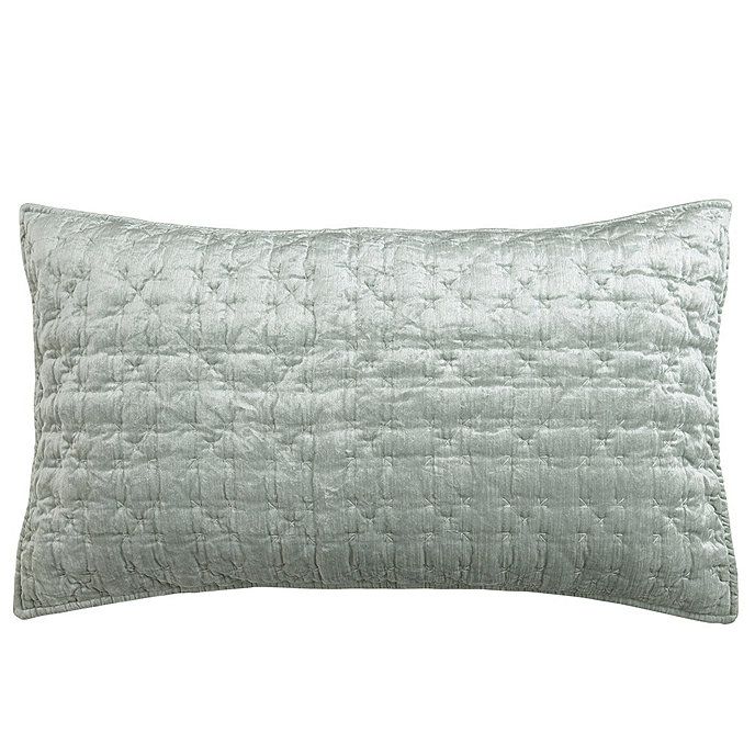 Margot Velvet Quilted Pillow Cover | Ballard Designs, Inc.