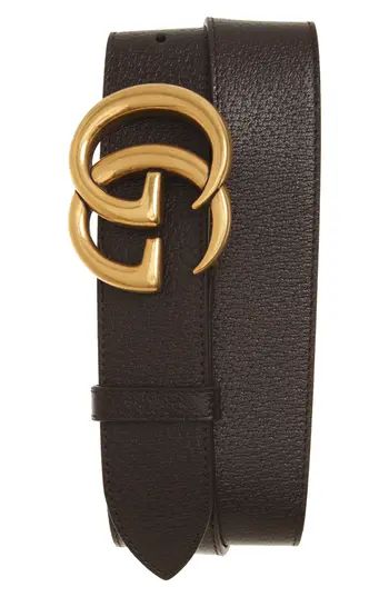 Men's Gucci Marmont Logo Leather Belt | Nordstrom