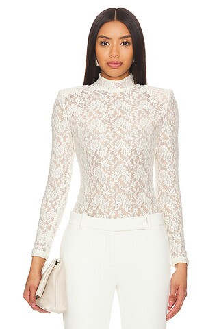 Nookie Roxana Bodysuit in Ivory from Revolve.com | Revolve Clothing (Global)