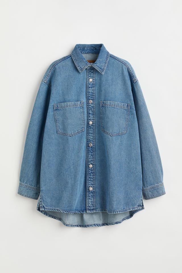 Oversized Denim Shirt | H&M (US + CA)