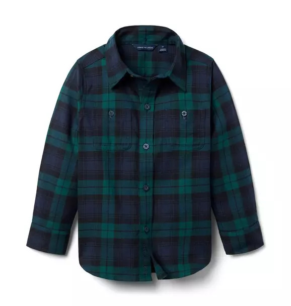 Tartan Flannel Shirt | Janie and Jack
