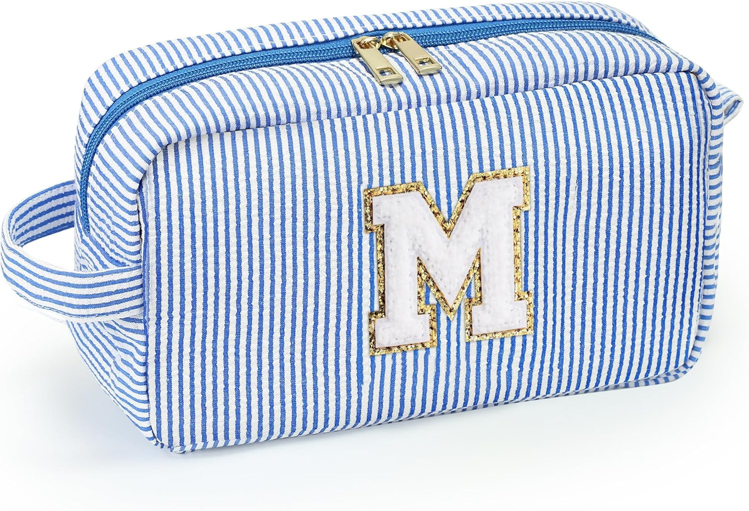 YOOLIFE Christmas Gifts for Women- Personalized Cute Initial Waterproof Makeup Bag Case Large Toi... | Amazon (US)