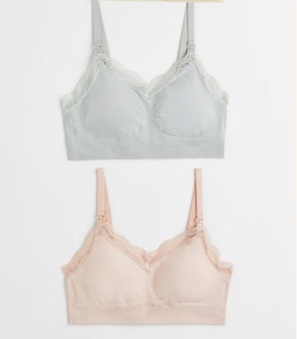 Comfortable yet cute nursing bras. Pack of two

#LTKbaby #LTKbump #LTKunder50