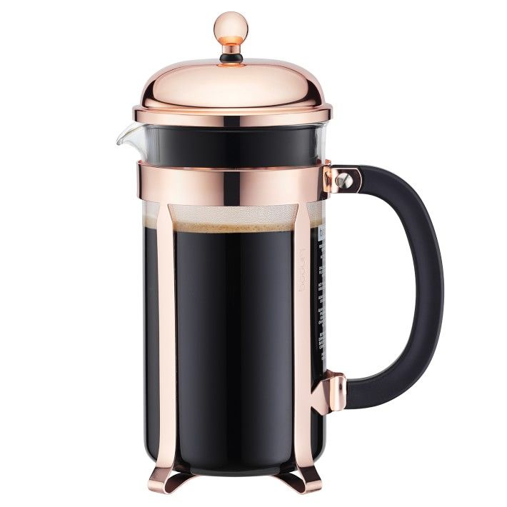 Bodum Chambord French Press Stainless Steel, 12 Cup | Williams-Sonoma