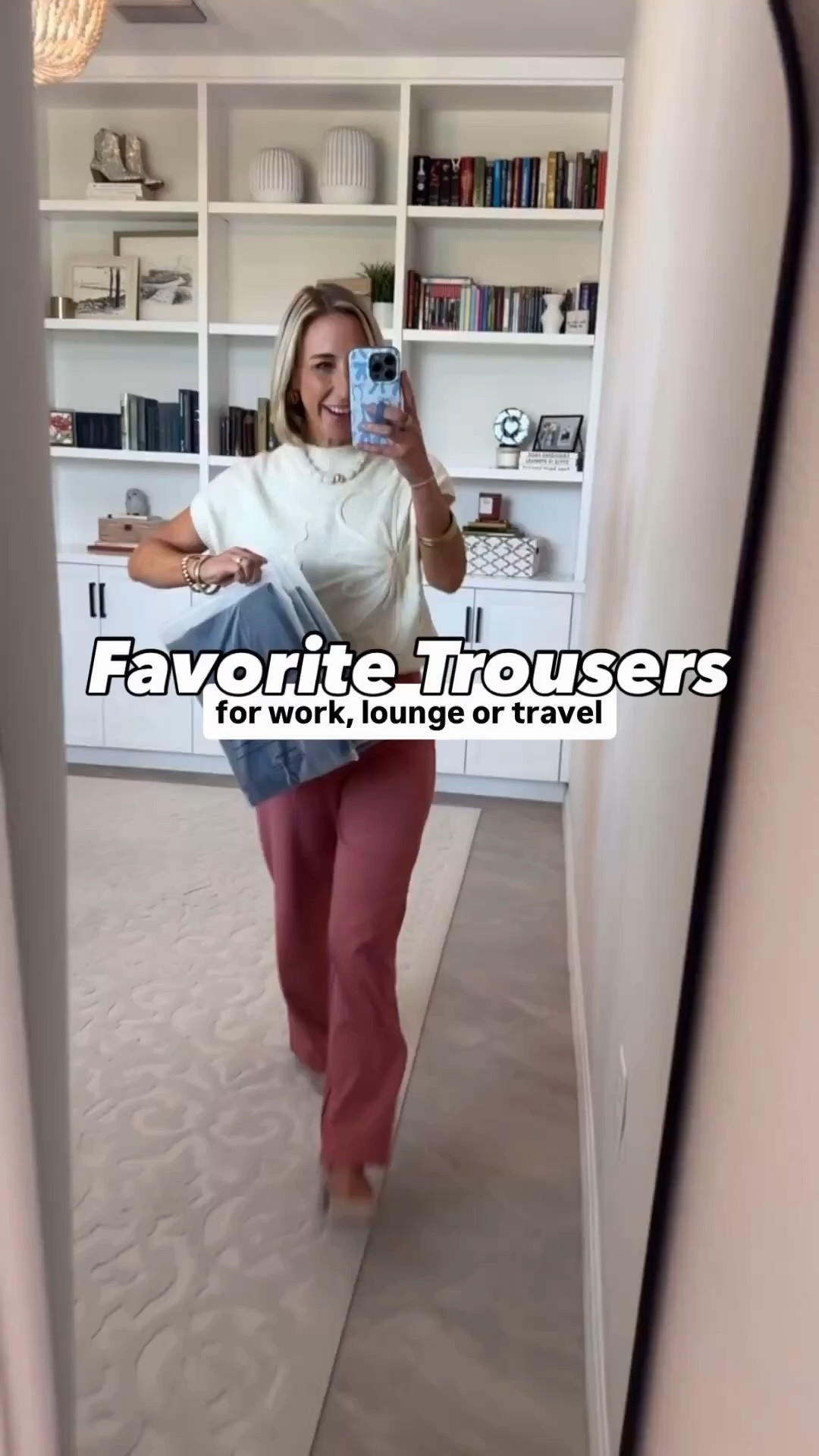 Favorite Trousers - for work, lounge or travel 🚨Use code G4FREE10 for 10% off the pants. 1. Wide Leg Yoga-Work Pants - size small, 29" Inseam. (“Cameo”). 30+ colors. * Flower Short Sleeve Sweater - size small. 2. Wide Leg Yoga-Work Pants - size small, 29" Inseam. (“Dark Forest Green”). 30+ colors. * Floral Short Sleeve Sweater - size small 3. ShiftReady Wide Leg Pant - size XS, regular. (“Light Khaki”). 8 colors. * UPF 50+ Short Sleeve Quick Dry Boxy Crop T-Shirt - size XSmall. 12 colors. * Cropped Denim Jacket - size XS. ShiftReady Wide Leg Pant - size XS, petite. (“Dark Navy”). 8 colors. * Crochet Cap Sleeve Top - Size Small.

#LTKWorkwear #LTKTravel #LTKOver40