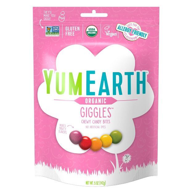 Yum Earth Easter Giggles Chewy Candy Bites - 5oz | Target