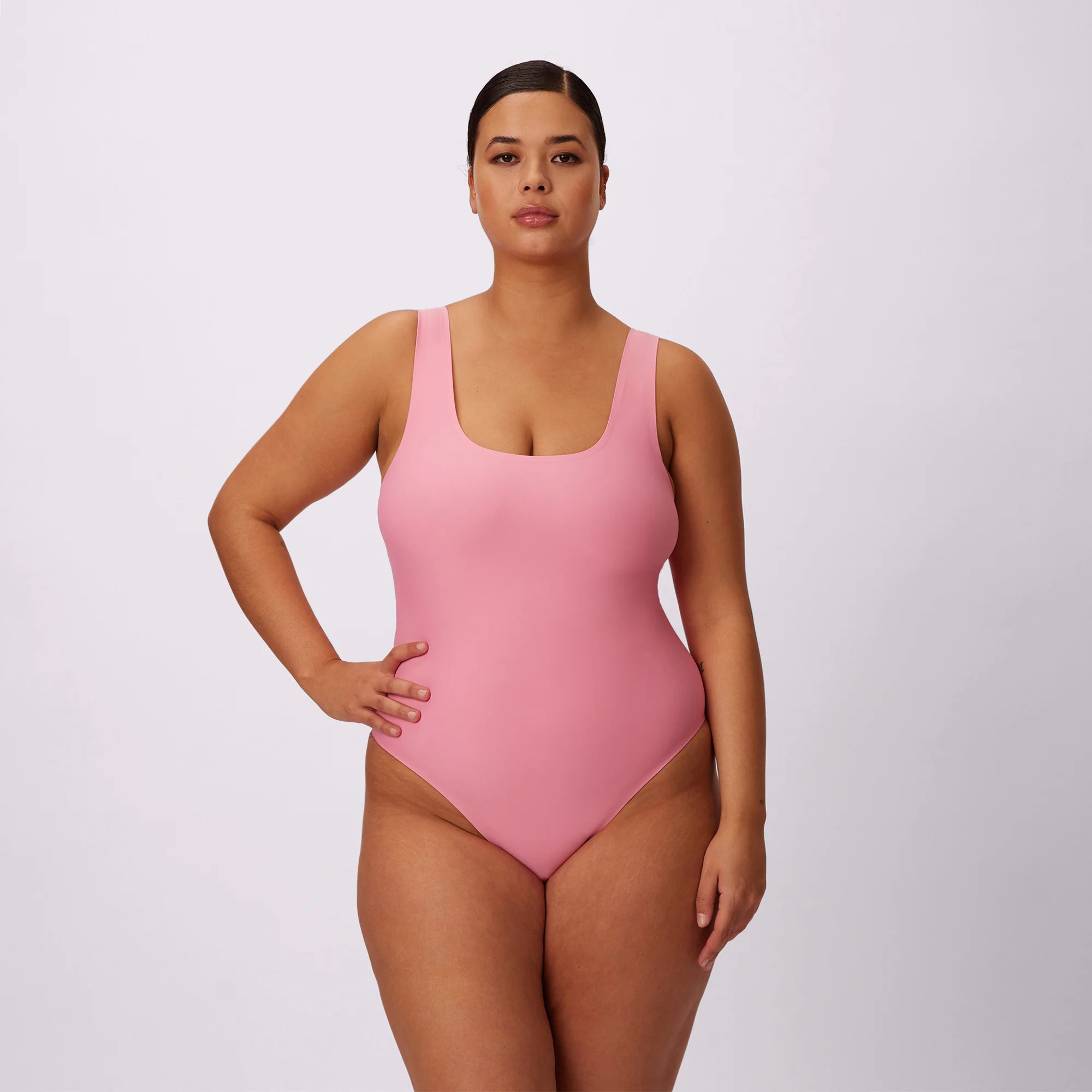Silky Mesh Long Sleeve Bodysuit | Parade Underwear | $44 | Parade