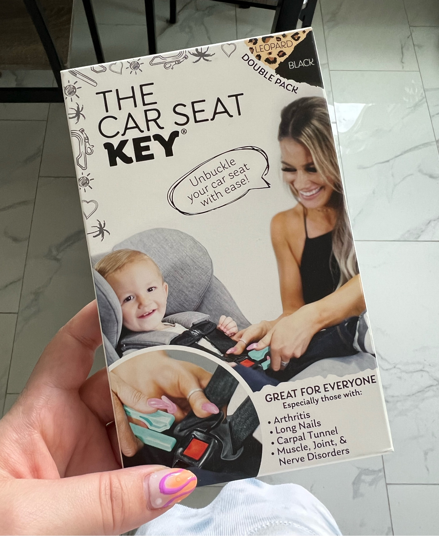 I always have trouble unbuckling the car seat with my nails so giving this a try!

#LTKbaby #LTKkids #LTKbump