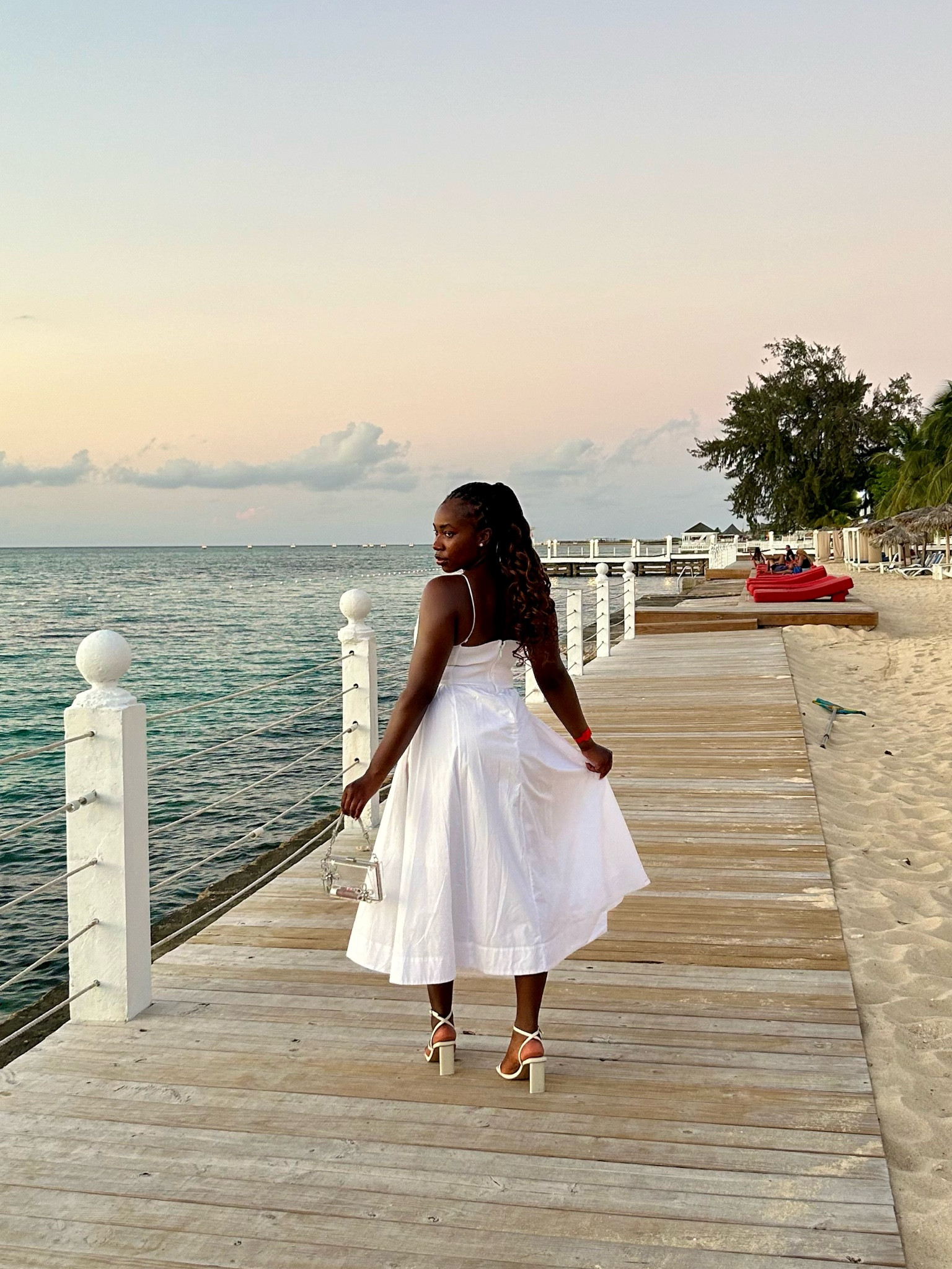 The perfect white summer dress from Aritzia, paired it with similar shoes from Aldo - linked for you to shop!🤍

#LTKstyletip #LTKdresses #LTKsummer