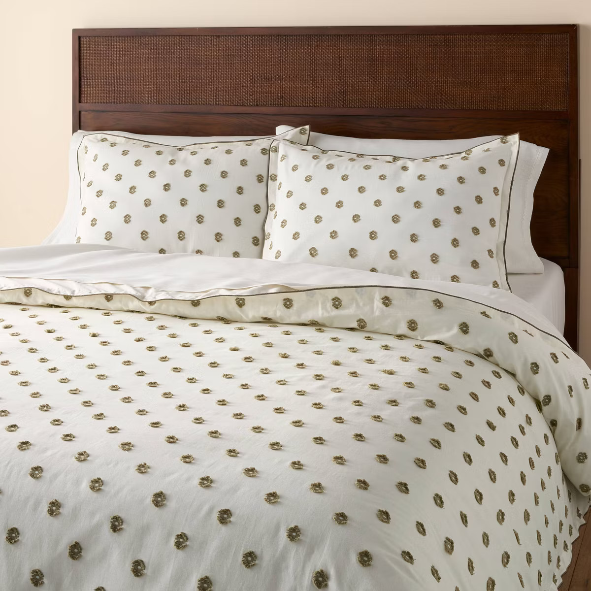Clip Dobby Comforter Green - Hearth & Hand™ with Magnolia | Target