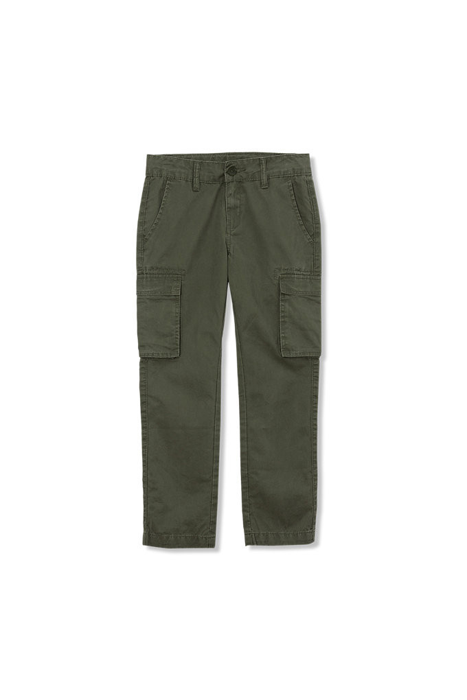 Boys Cargo Pants - Lands' End - Green - 20 | Lands' End (US)