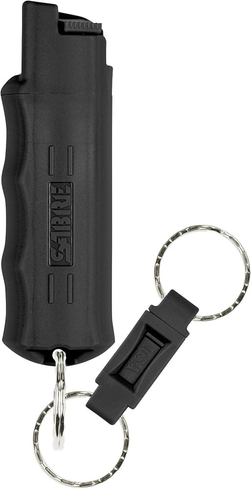 Sabre Pepper Spray with Quick Release Keychain for Self Defense \u2013 Maximum Police Strength OC... | Amazon (US)