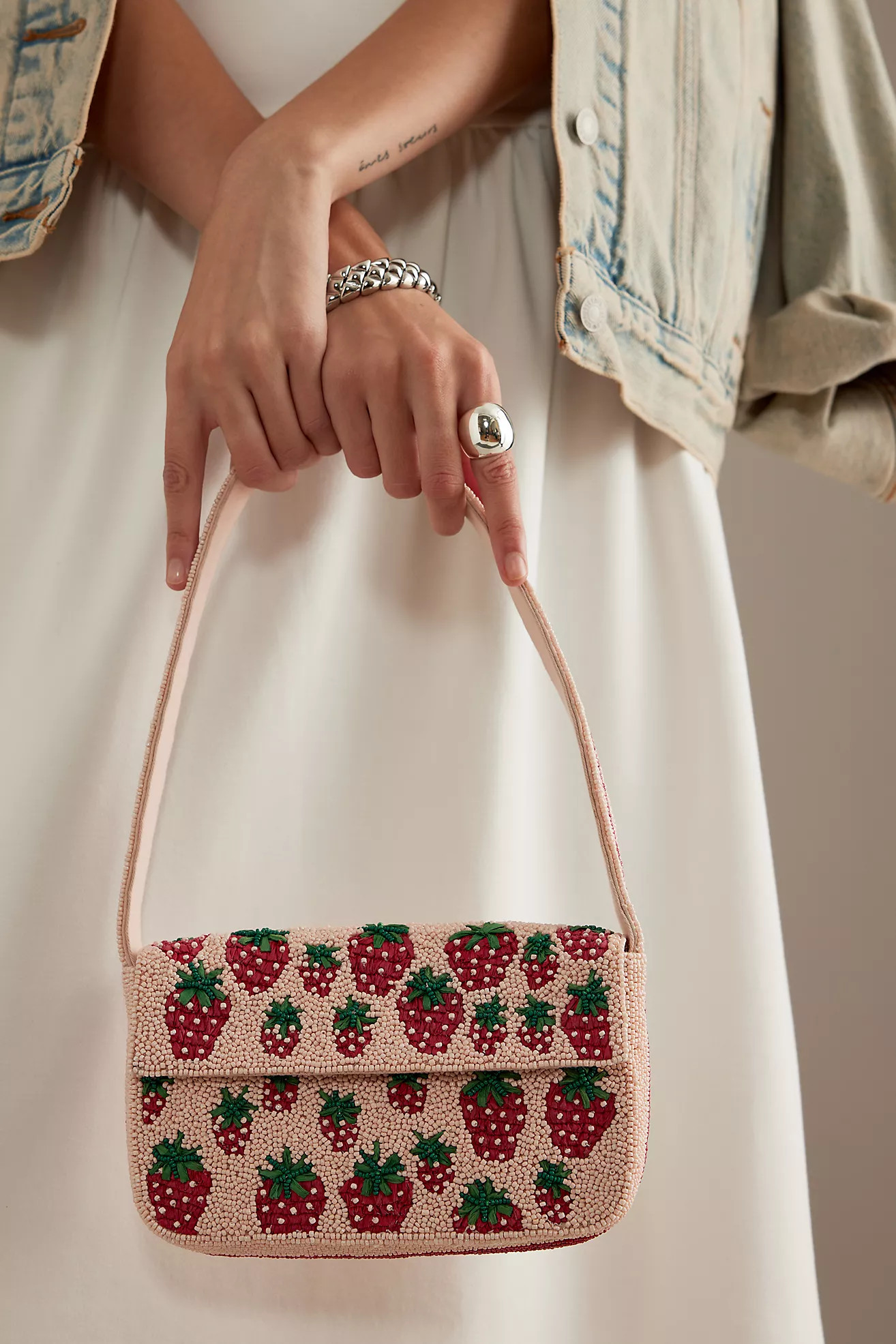 The Fiona Beaded Bag: Produce Edition | Anthropologie (UK)