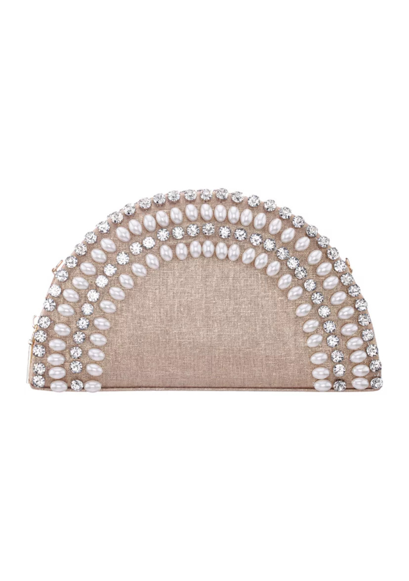 Pearl Dome Shaped Clutch | Belk