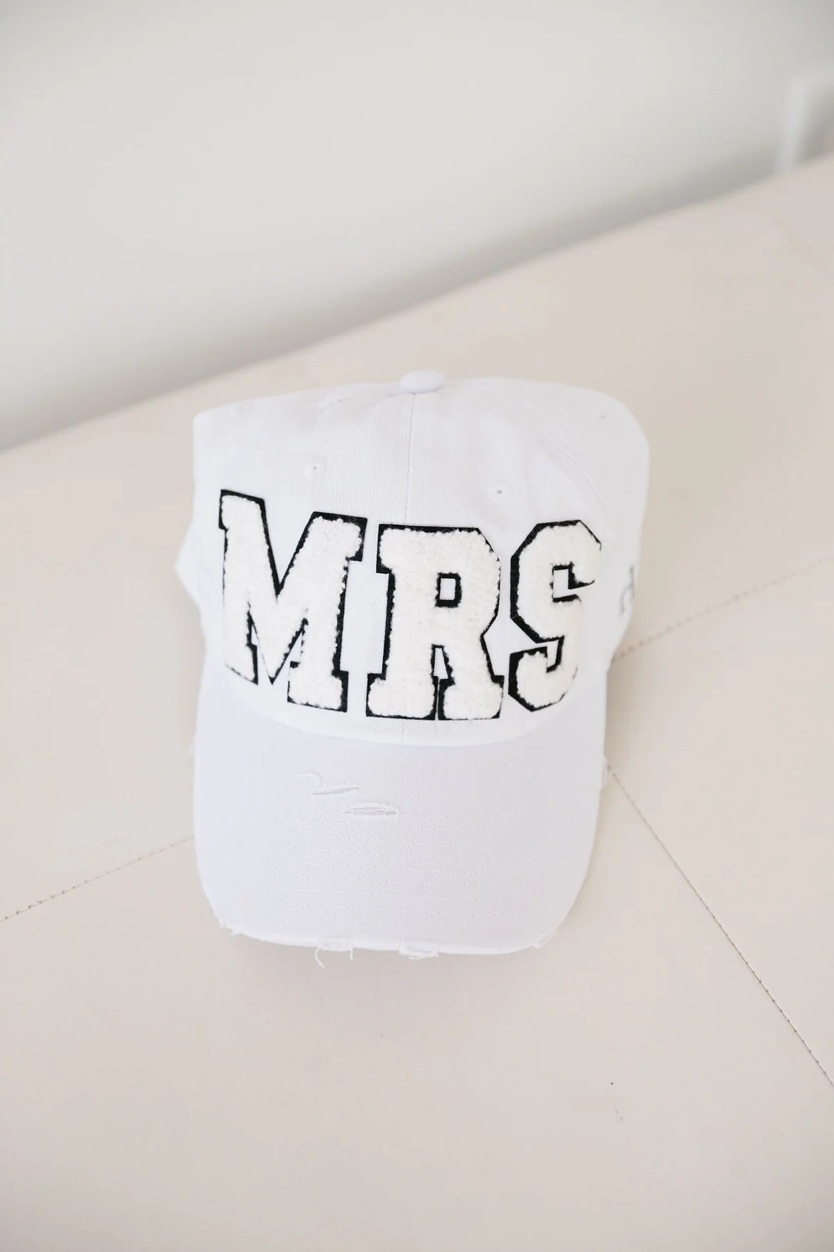 MRS WHITE VARSITY HAT | Judith March