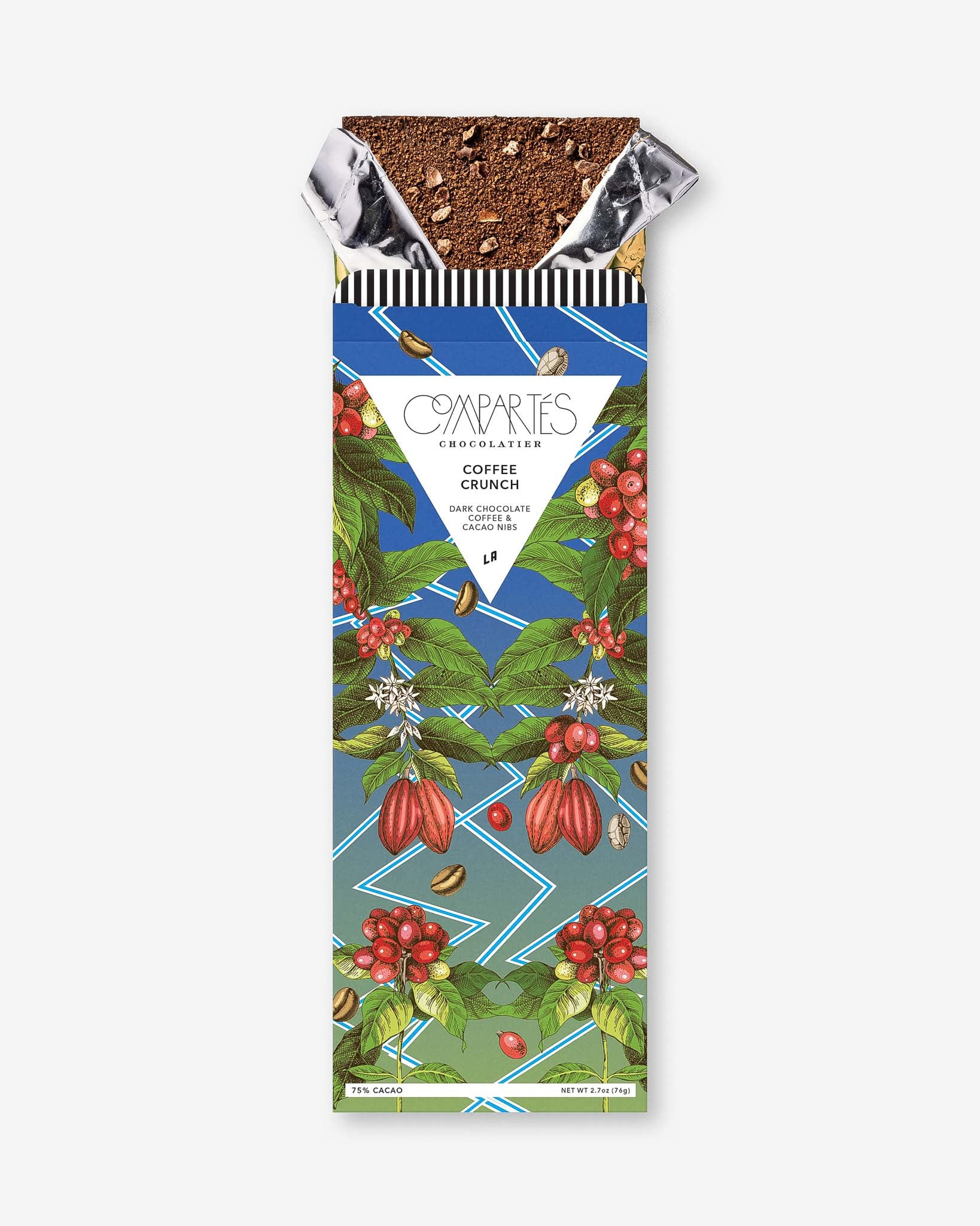 Coffee Crunch Chocolate Bar | Compartes Chocolatier