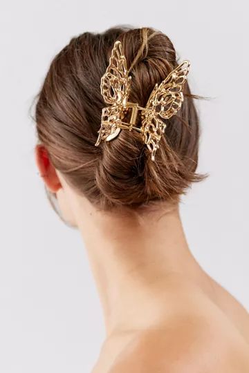Charley Metal Butterfly Claw Clip | Urban Outfitters (US and RoW)