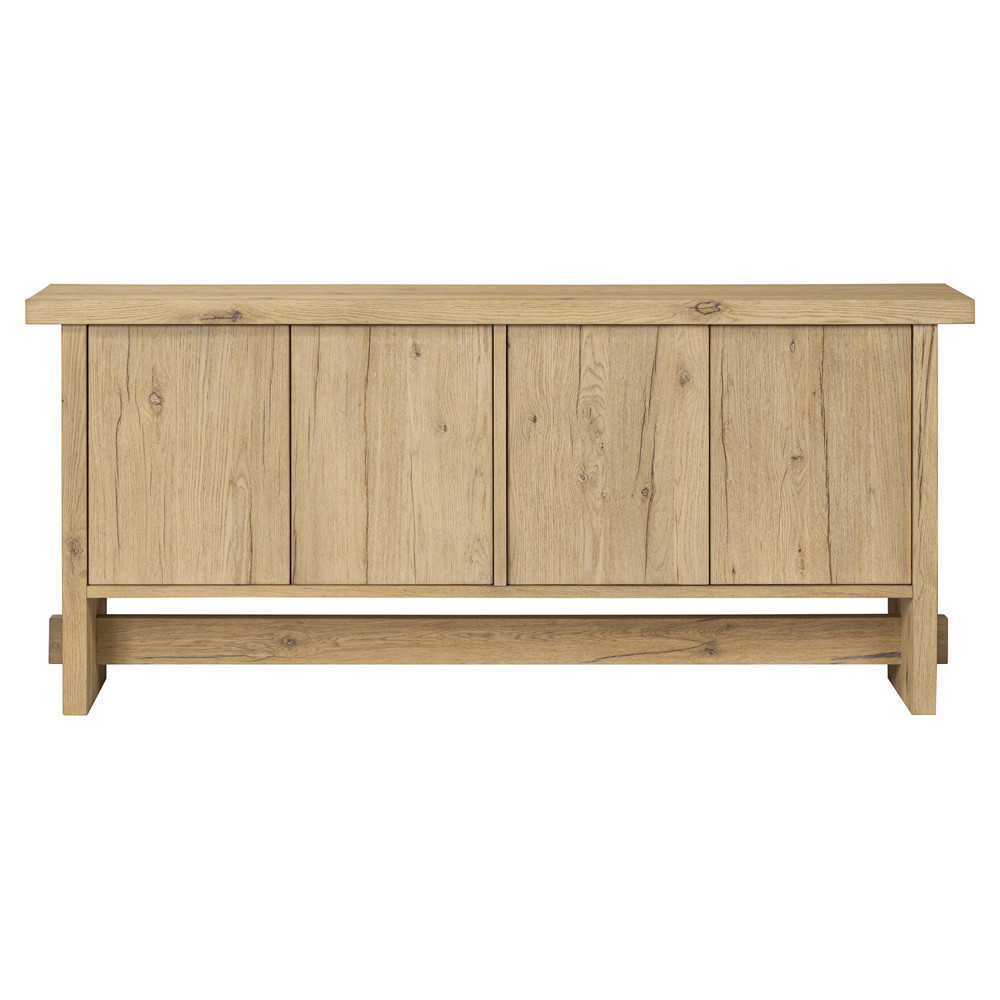 Norely Light Blonde Oak Wood Sideboard | Kathy Kuo Home
