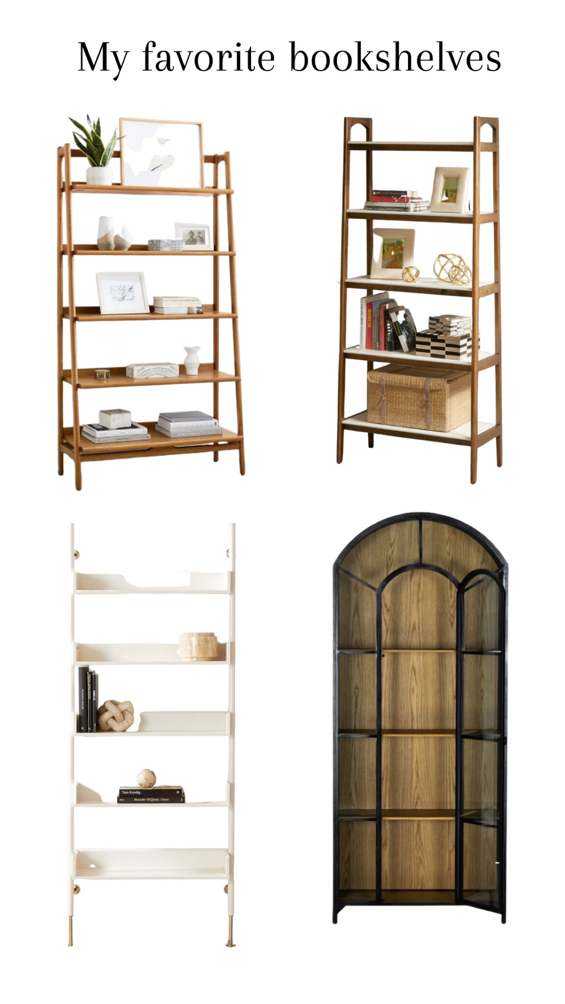 My favorite bookshelves

#LTKhome #LTKstyletip