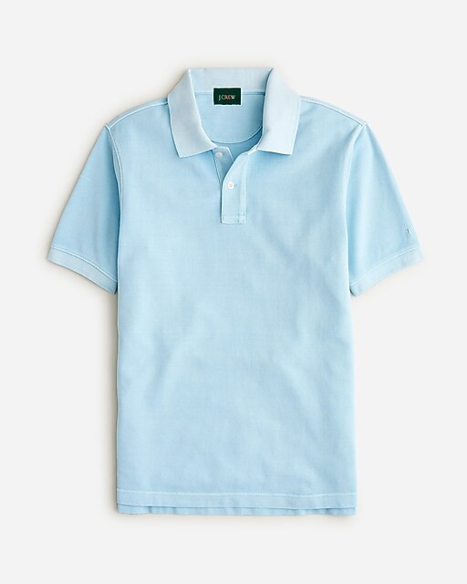 Washed piqué polo shirt | J. Crew US