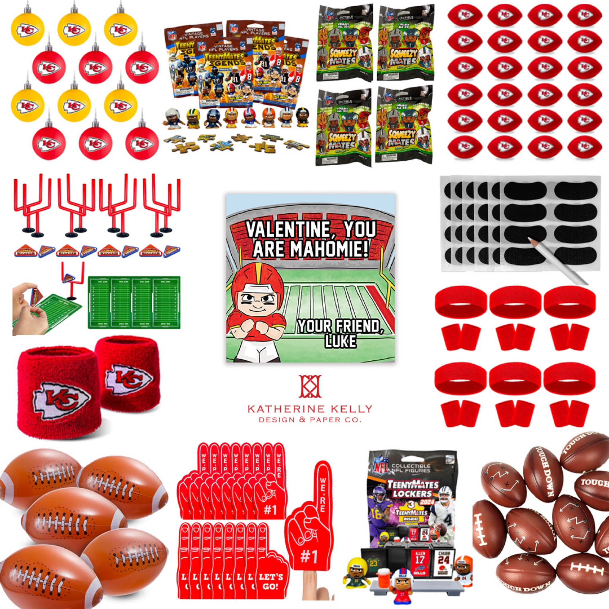 Teenymate | Teenymates | Teeny Mate | Teeny Mates | Squeezymate | Squeezymates | Squeezy | Football | Mahomes | Kansas City Chiefs | Taylor Swift | Football | Sports | Touch Down | Mahomie | Children’s Valentine’s Day Gift Ideas | Class Valentine | Class Valentine’s Day Gifts | Kid’s Valentines | Kids Valentine | Valentine’s Day Pairing Ideas | Pairings | Pairing Ideas | KKD | Katherine Kelly Design | Vday | Adorable | Cute | Preppy | Watercolor

#LTKparties #LTKGiftGuide #LTKSeasonal