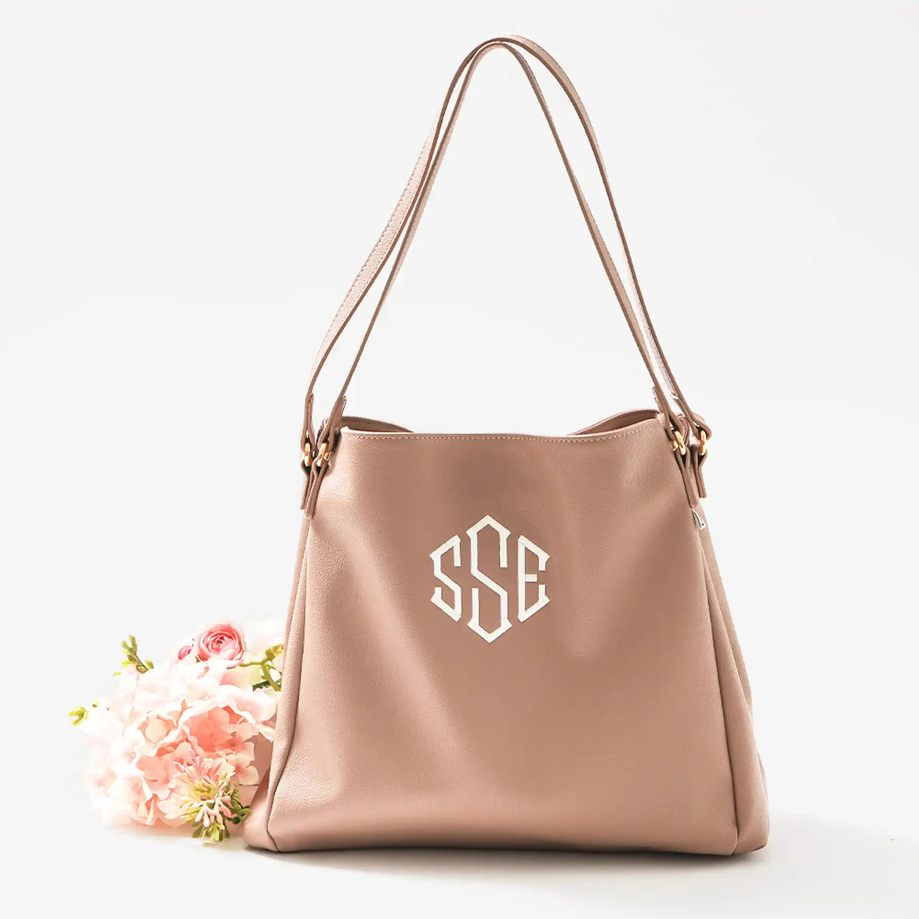 Monogrammed Hobo Purse | Marleylilly