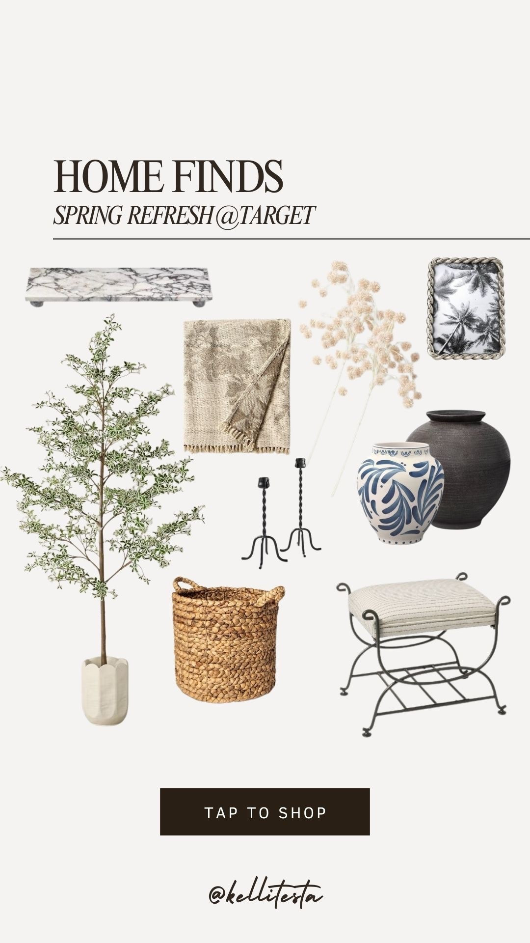 These have been in my cart for a little spring refresh!t favorites are the marble tray, vases and ottomans  

#LTKHome