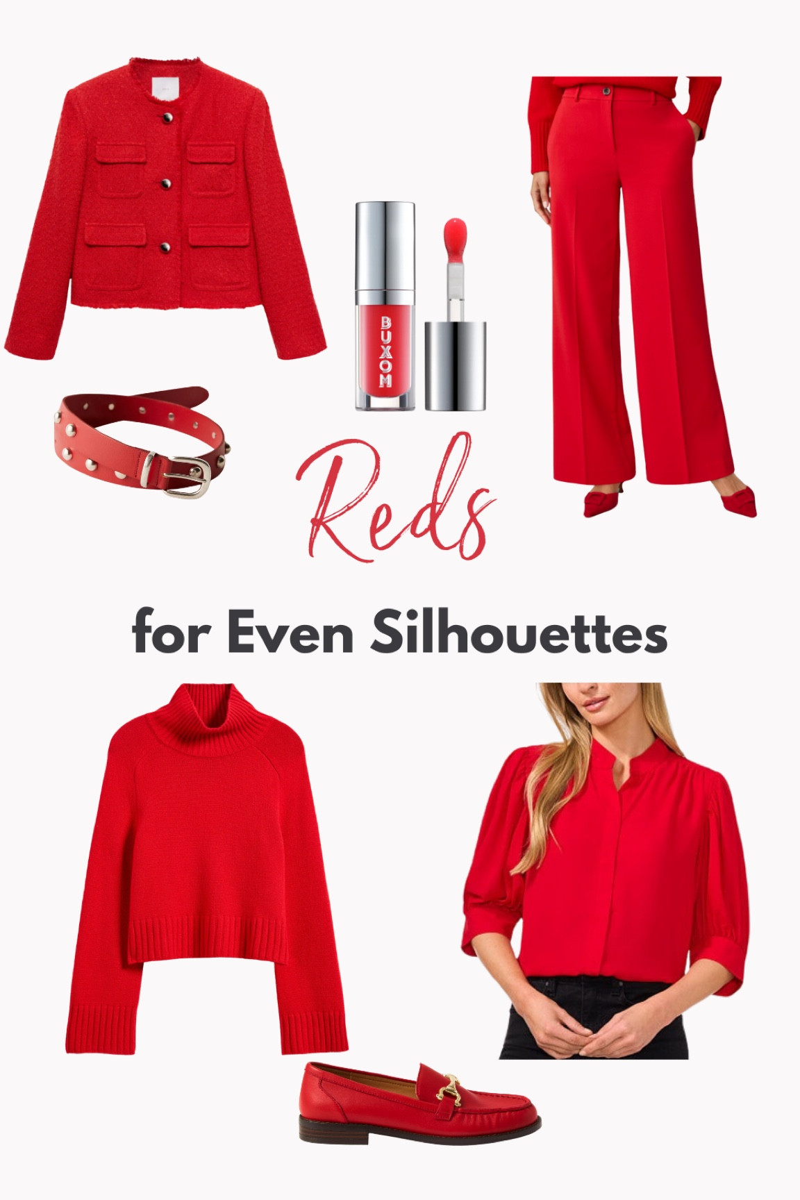 These options of reds are great for even silhouettes to enhance their beautiful shape.

#LTKGiftGuide #LTKStyleTip #LTKOver40