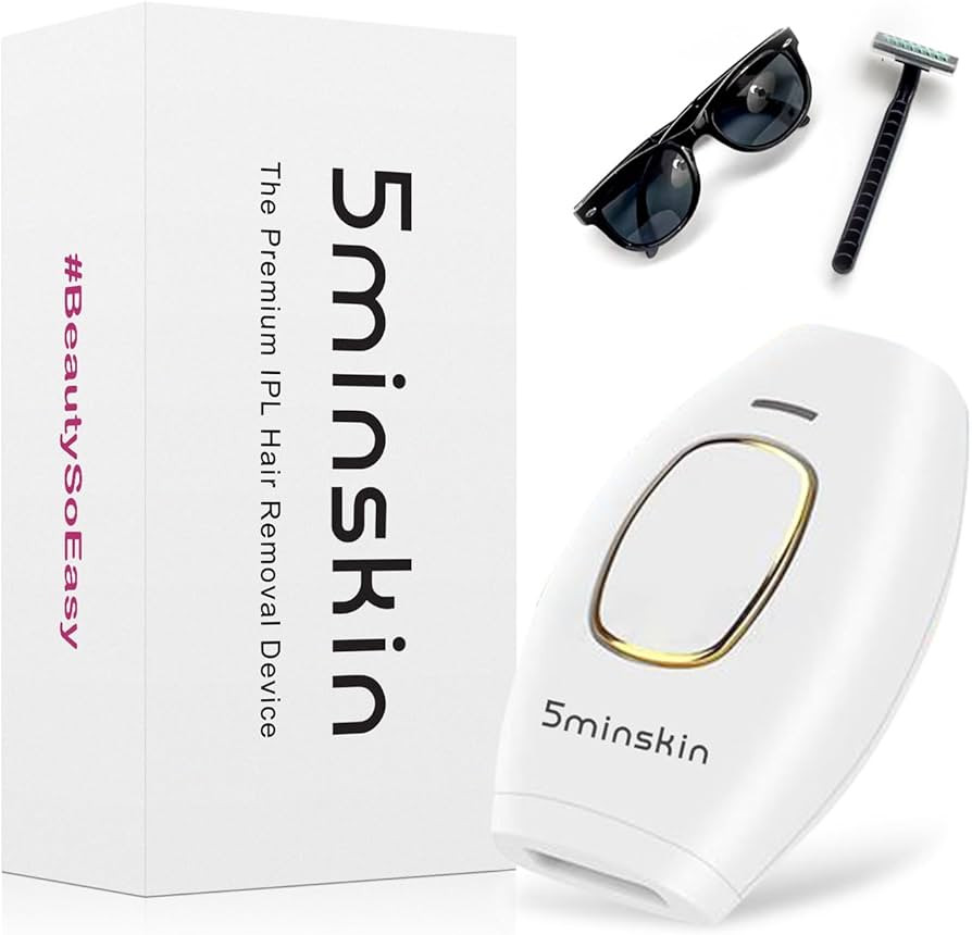 5 Min Skin Hair Laser Removal at Home Handset - The Ultimate Skincare Routine for Beautiful, Radi... | Amazon (US)