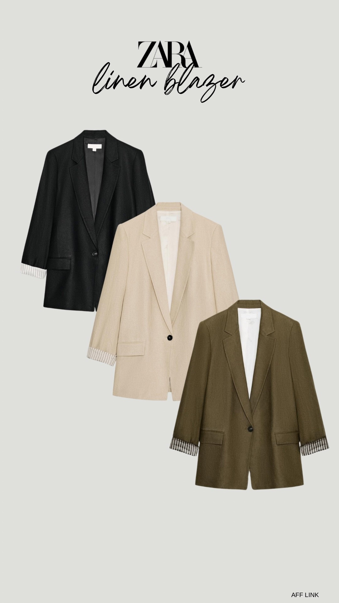 Zara linen blazer for Spring🫶🏼trends 

#LTKspring #LTKspringtrends #LTKootd