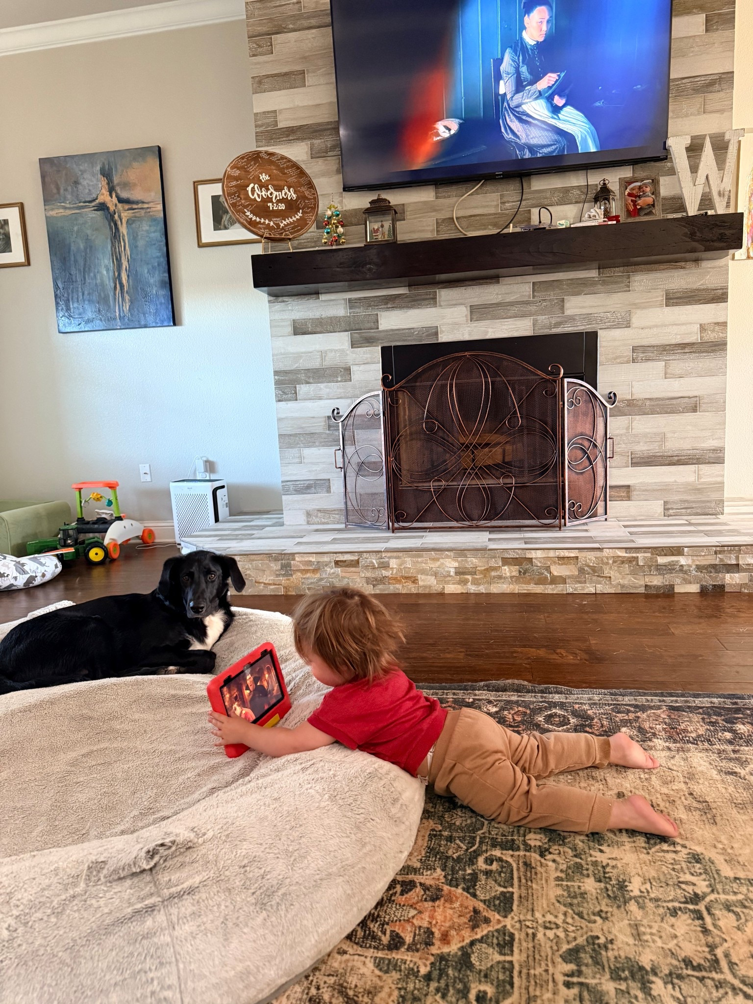 Bc your toddler 100% needs a huge bean bag bed to hangout with his dog dogs 😉 

#LTKmomlife #LTKKids #LTKHome