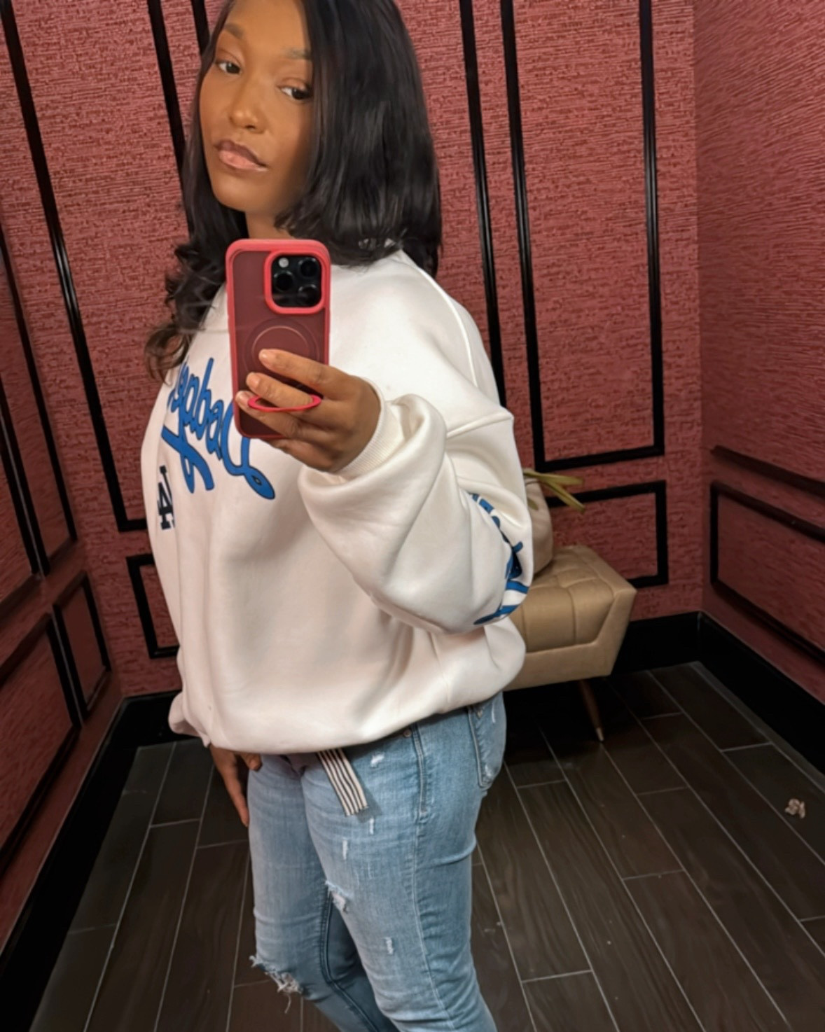 When the sweatshirt is literally spectacular 💥💥💥  You can find the Dodgers sweatshirt on Piral website !!!

#LTKStyleTip #LTKGiftGuide #LTKBeauty