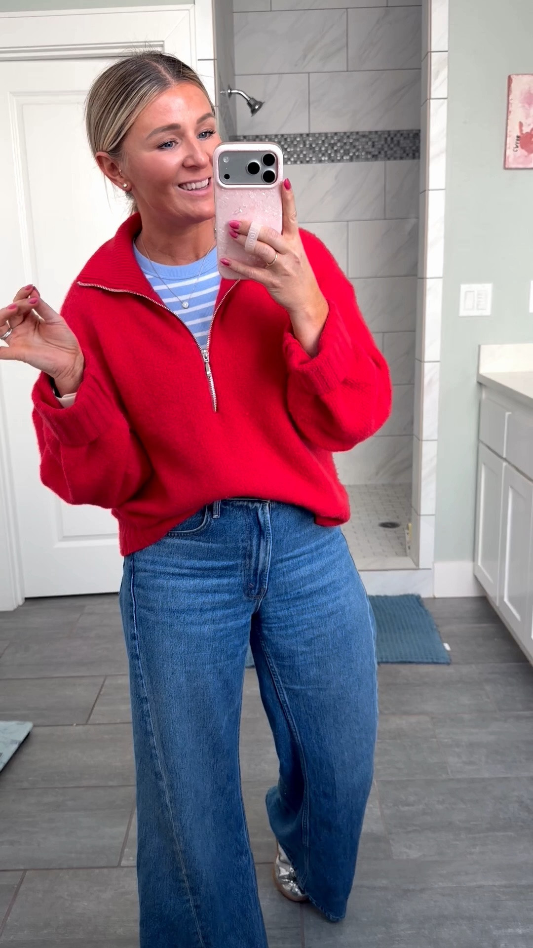 Wearing the petite in the jeans
Small sweater

#LTKootd #LTKmomlife #LTKPetite