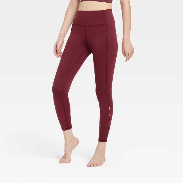 Women's High-Rise Flex Keyhole 7/8 Leggings - All in Motion™ | Target