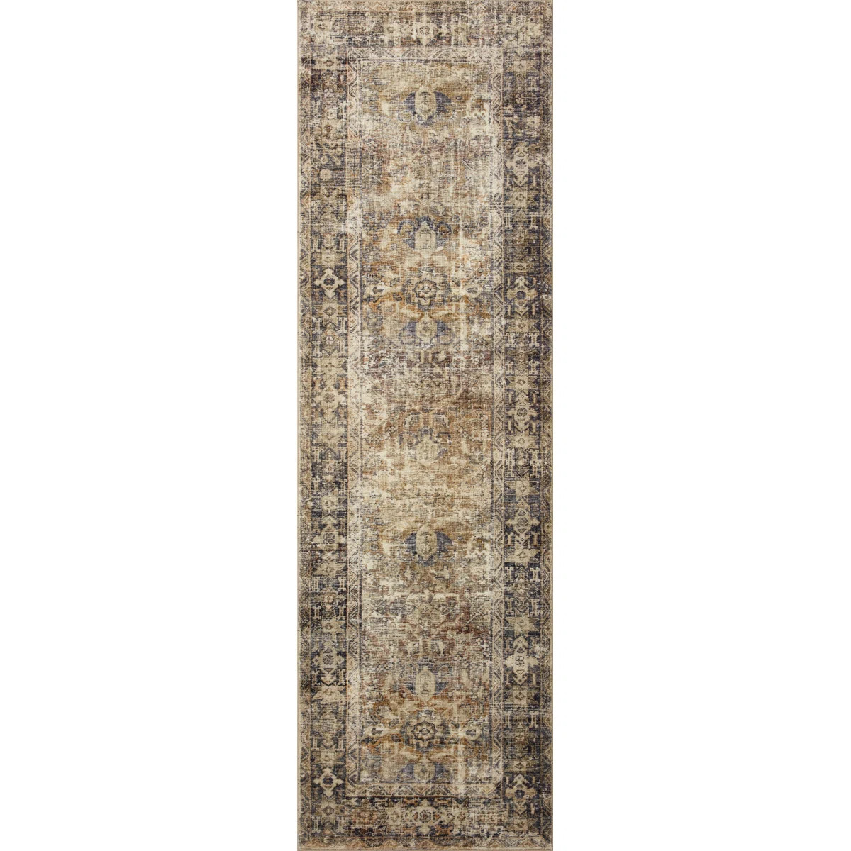 Amber Lewis x Loloi Morgan Sunset / Ink Area Rug feat. CloudPile | Wayfair North America