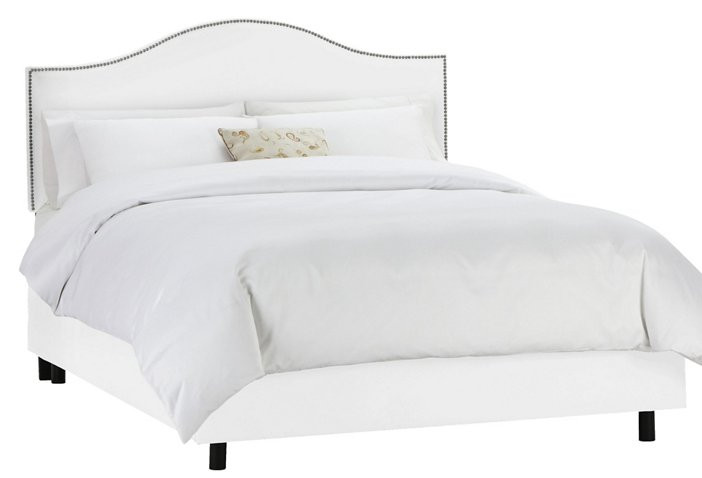 Tallman Bed, White | One Kings Lane