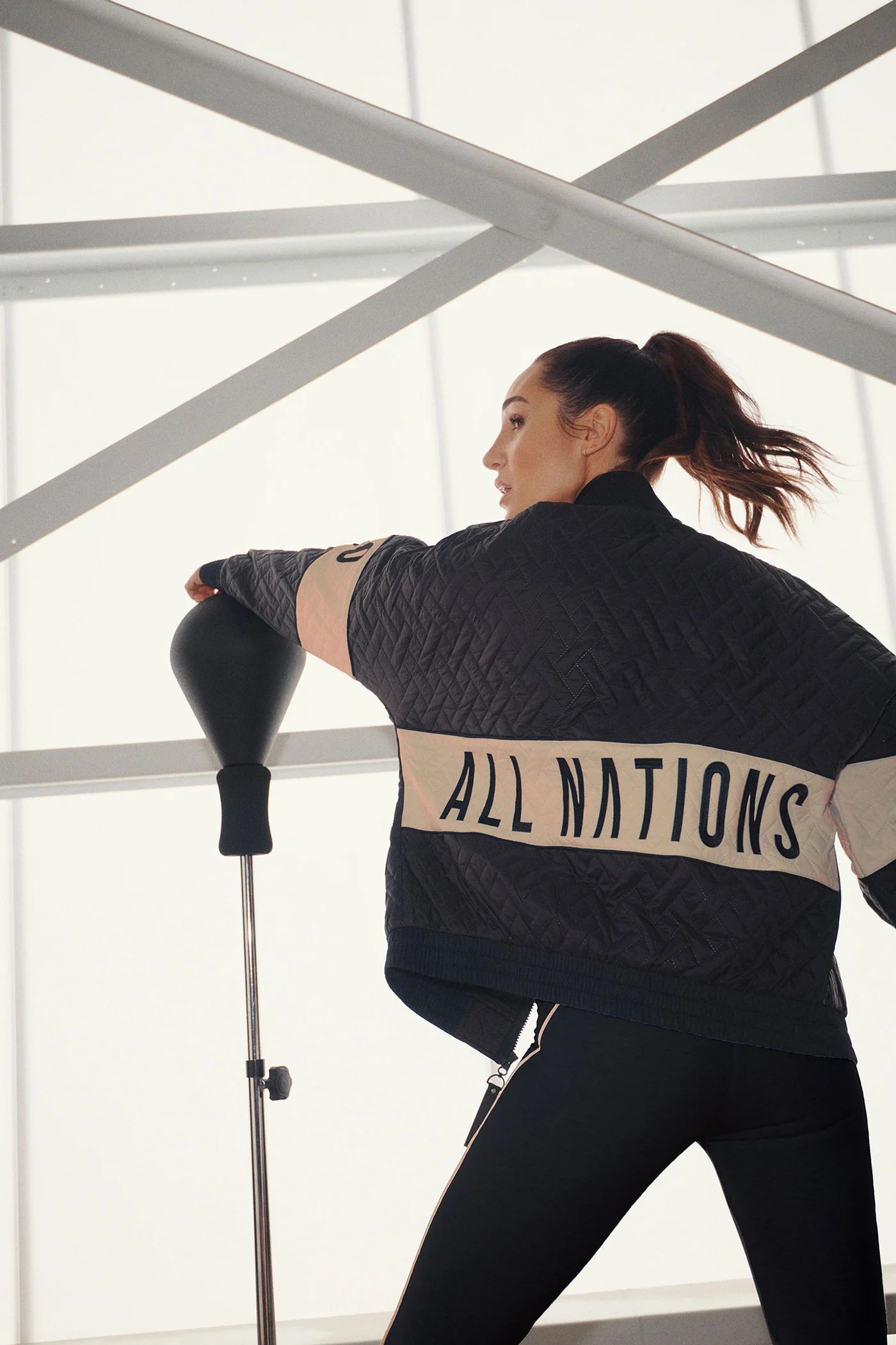 Ice Breaker Jacket| Black | P.E Nation X Kayla Itsines | P.E Nation