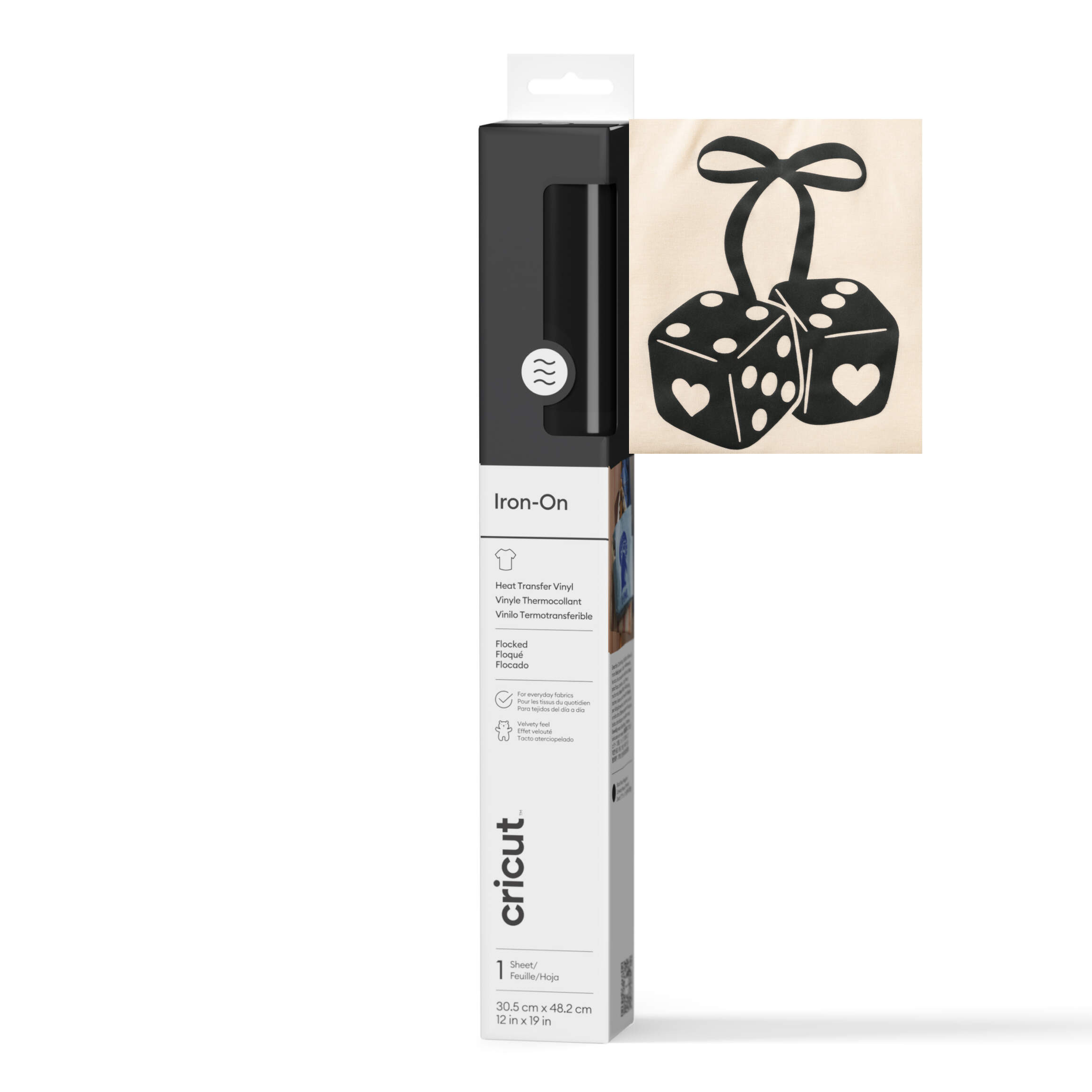 Cricut® Flocked Iron-On (12 in x 19 in) | Cricut