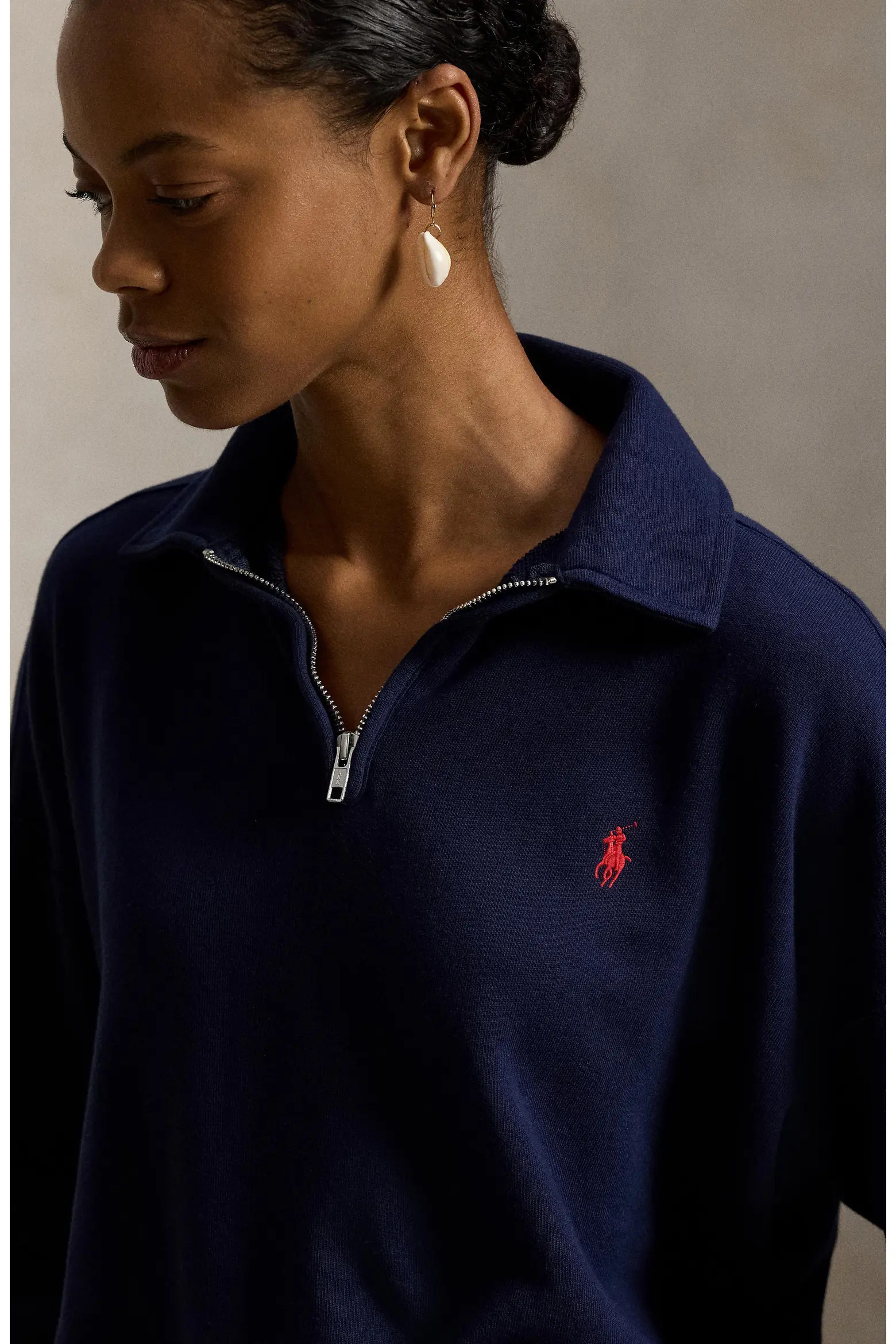 Lightweight Fleece Quarter Zip Pullover (Women) | Nordstrom | Nordstrom