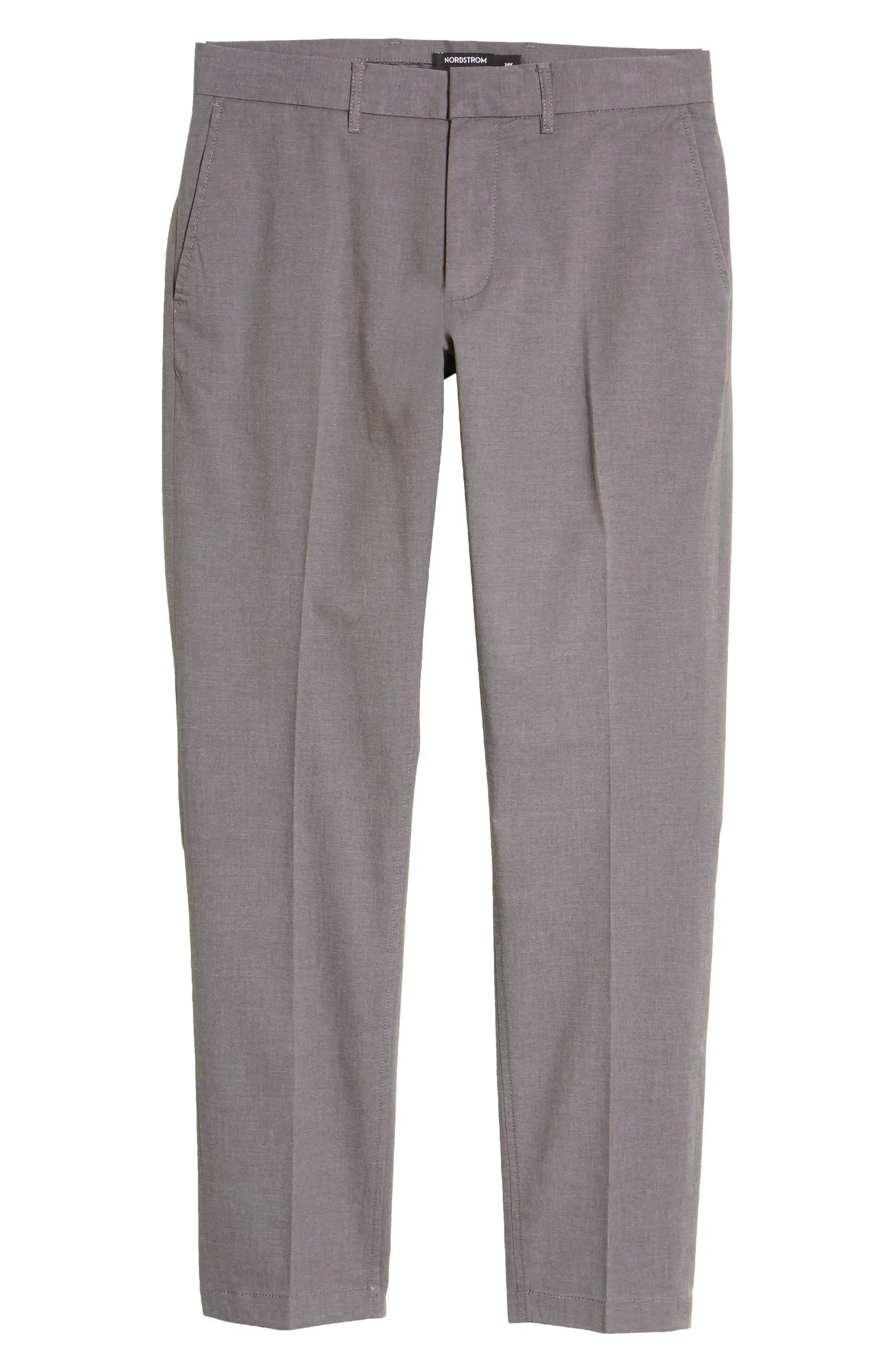 Slim Fit CoolMax® Flat Front Performance Chinos | Nordstrom