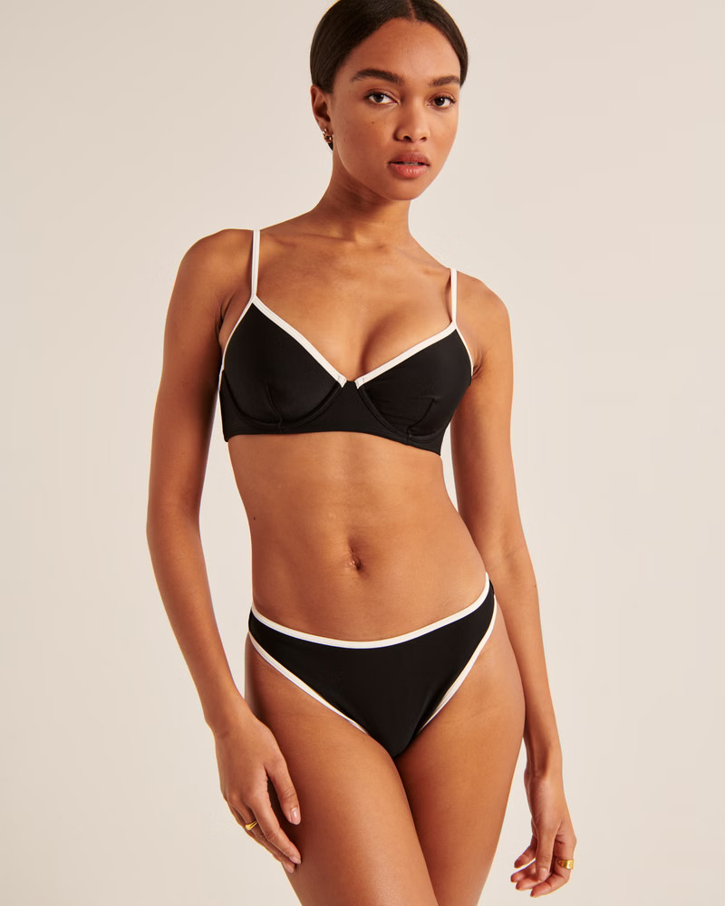 Mid-Rise High-Leg Moderate Bottom | Abercrombie & Fitch (US)