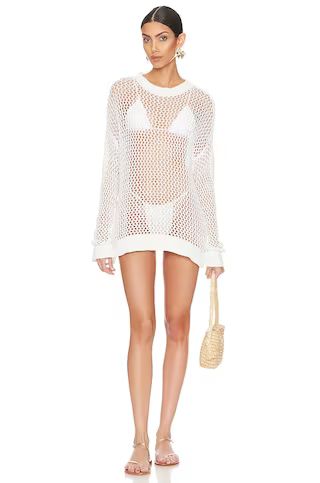 BEACH RIOT Hilary Sweater in White from Revolve.com | Revolve Clothing (Global)
