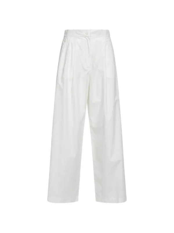 Weekend Max Marapleated wide-leg trousers | Farfetch Global