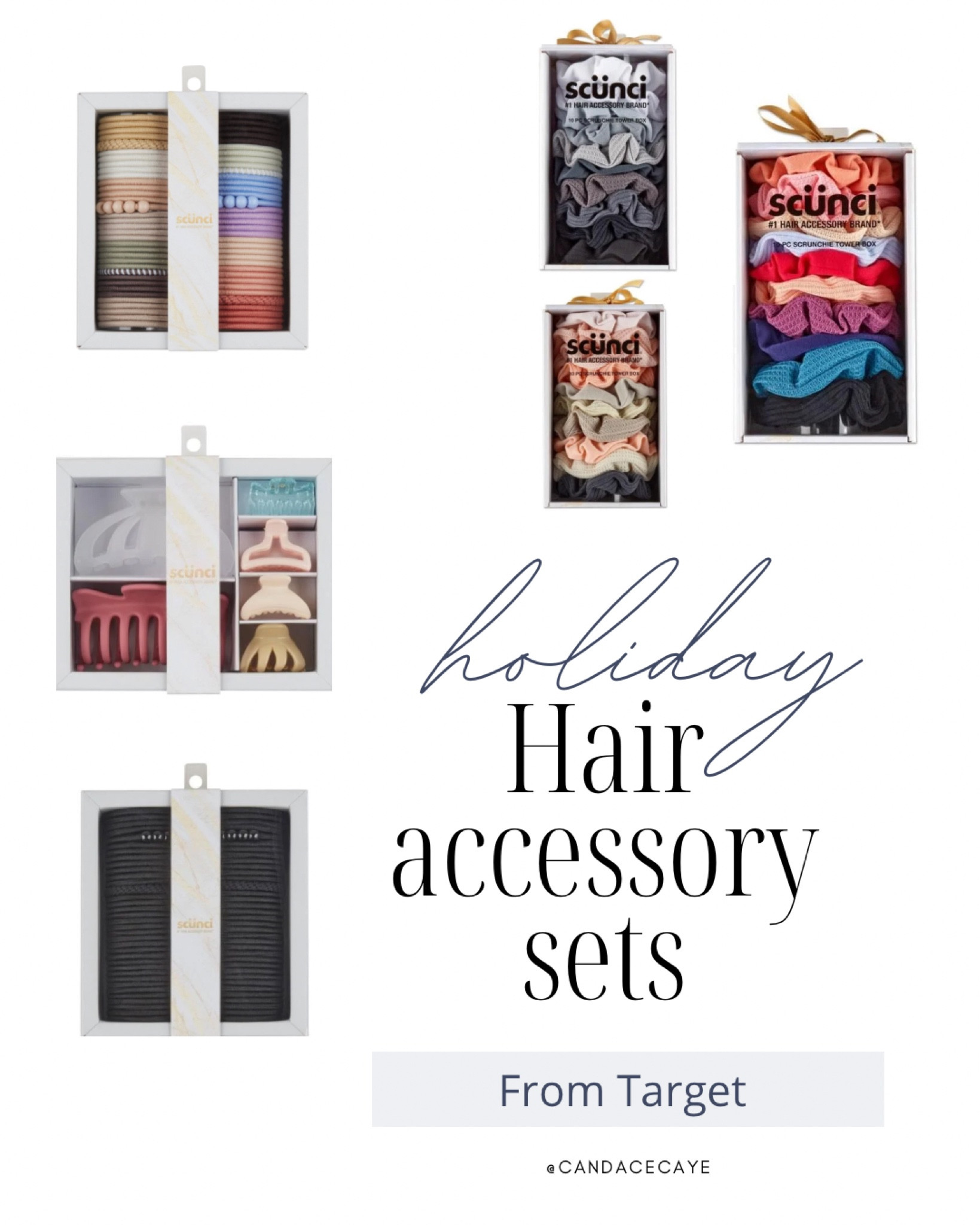 These are adorable sets to gift… but I love them to stock up on hair accessories we use all year long! 

25% off at Target! 

#LTKstyletip #LTKGiftGuide #LTKbeauty