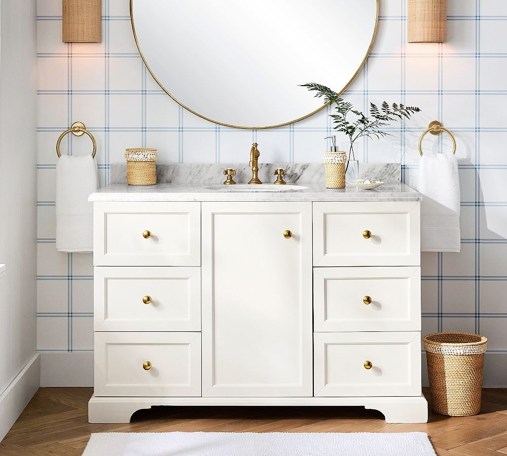 Somerset 48" Single Wide Sink Vanity | Pottery Barn (US)